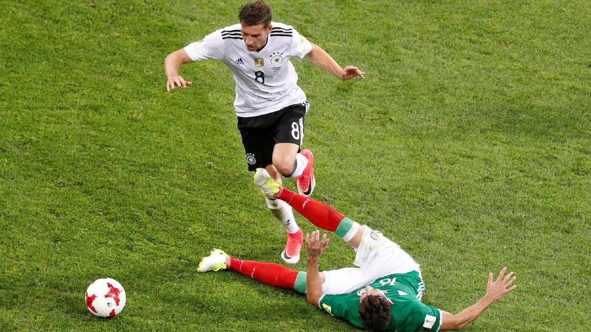 FOTO: Timnas Jerman Terlalu Kuat untuk Meksiko
