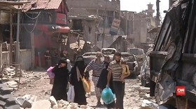 Pertempuran Sengit Kembali Pecah di Mosul