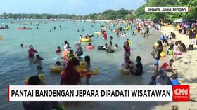 Pantai Bandengan Tawarkan Pasir Putih & Wahana Permainan Air