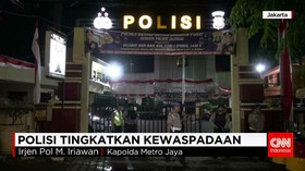 Markas Polisi Siaga Usai Teror Penusukan Anggota Brimob