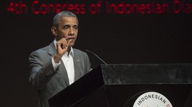 Obama Sebut Rusuh Capitol Dipicu Kebohongan Presiden Trump
