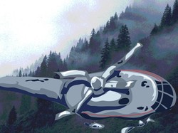 Helikopter Angkatan udara Chili Jatuh, 5 Orang Tewas