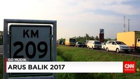 Arus Balik Tol Kanci Palimanan Terpantau Macet 10 Km