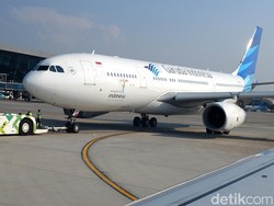 Garuda Setop Semua Penerbangan ke China