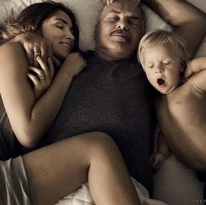 3 Generasi. Anak, kakek dan cucu. (Foto: Instagram/@ivetteivens)