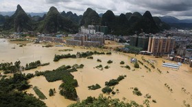 Banjir Gempur China, 15 Orang Tewas