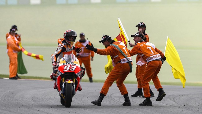 Marc Marquez memutuskan untuk tetap menggunakan sasis lama di GP Republik Ceko karena ia merasa lebih nyaman menggunakan sasis tersebut.