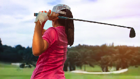 Pegolf Wanita Malaysia & Singapura Jajal Golf Course Batam