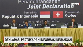 Indonesia & Swiss Kerja Sama Keterbukaan Data Pajak