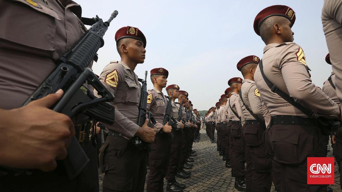 Seni Hingga Atraksi Berbahaya di Persiapan HUT 71 Bhayangkara