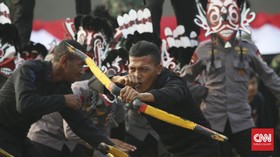 Rombongan Brimob Nusantara Mendarat di Timika Papua