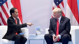Jokowi Tuding Perang Dagang 'Biang Kerok' Rupiah Melemah