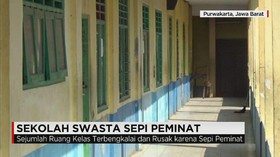 Sepi Peminat, Sejumlah Sekolah Swasta Terancam Bangkrut