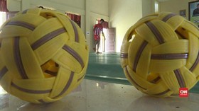 Tim Sepak Takraw Indonesia Digembleng di Markas Brimob Jambi