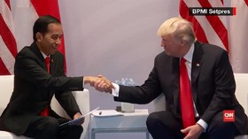 Jokowi pada Trump: Anda Dinantikan Penggemar di Indonesia