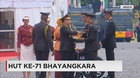 Hari Bhayangkara, Polisi Korban Teroris Terima Penghargaan