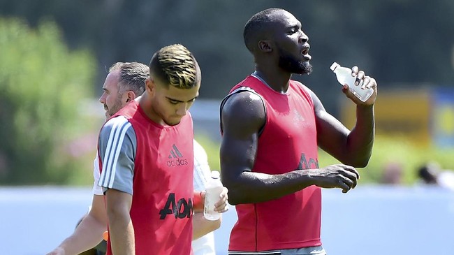 FOTO: Latihan Perdana Romelu Lukaku di MU