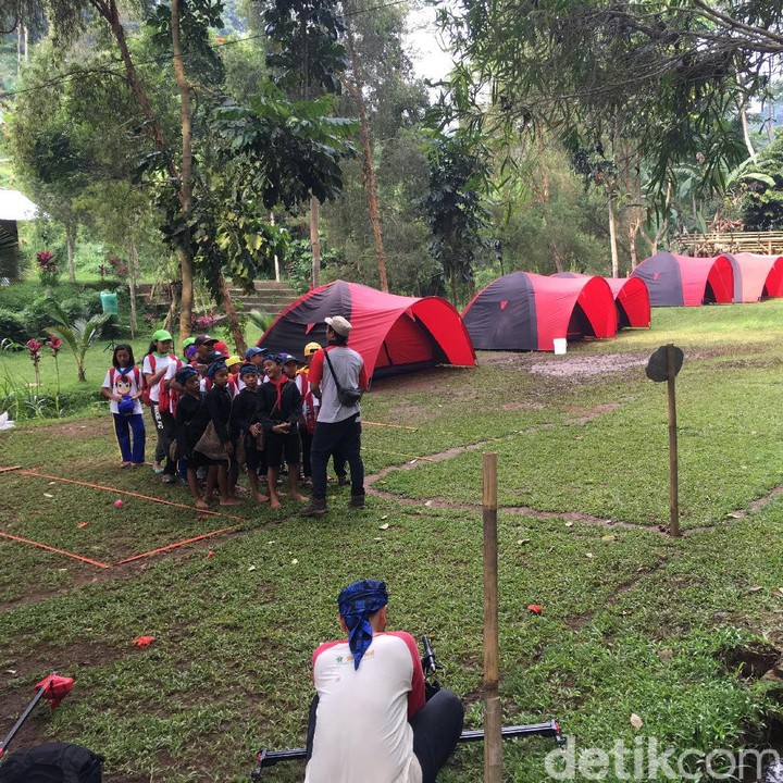 Jambore bisa jadi pengalaman baru buat anak-anak untuk mengenal alam lebih dekat. (Foto: Dian/HaiBunda)