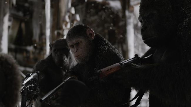 'War for the Planet of the Apes' jadi pamungkas yang apik bagi seri Planet of the Apes. Film ini menawarkan kisah menyentuh, tak hanya dentum bom dan senjata.
