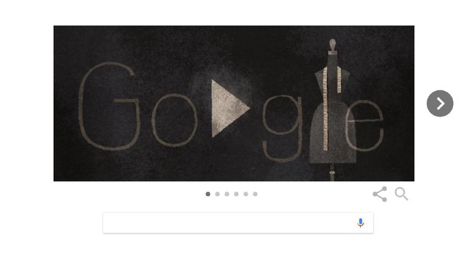 Google menampilkan karya desainer beraliran surealis, Eiko Ishioka dalam doodle hari ini untuk memperingatu ulang tahunnnya ke-79.