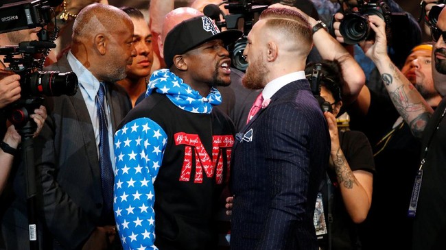 Floyd Mayweather Jr. yakin Conor McGregor adalah tipe petarung yang akan maju dan bertukar pukulan di pertarungan nanti.