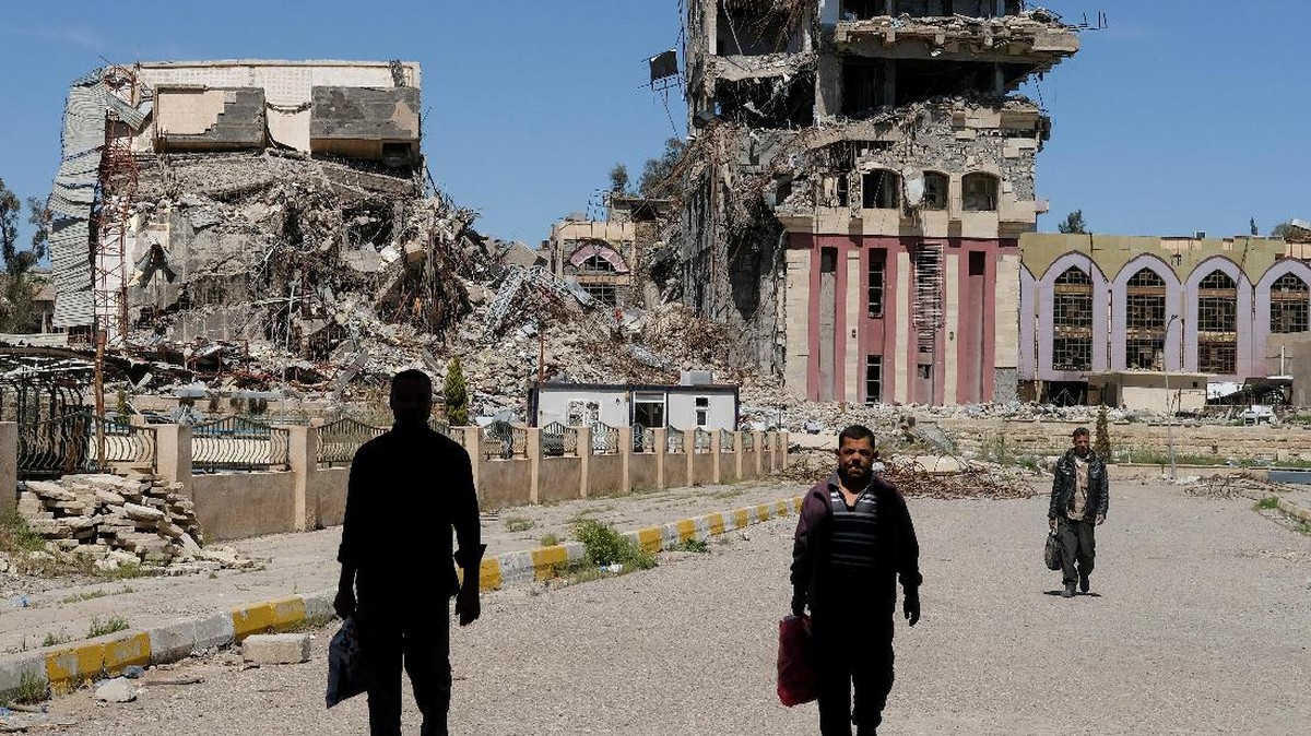 Jejak Kerusakan yang Ditinggalkan ISIS di Mosul