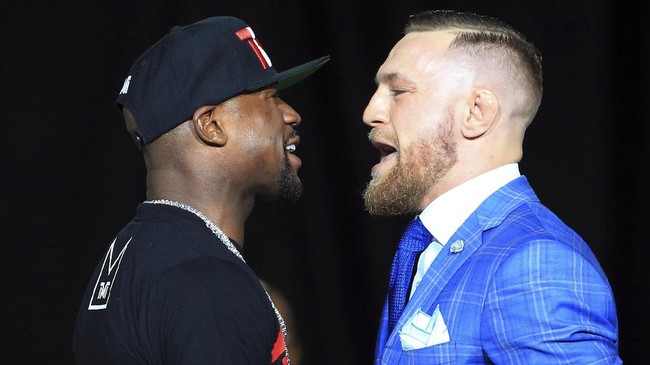 Juara dunia kelas ringan UFC, Conor McGregor, mengirim pesan perang urat saraf kepada Floyd Mayweather Jr. jelang pertarungan 'fantasi' kedua pertarung.