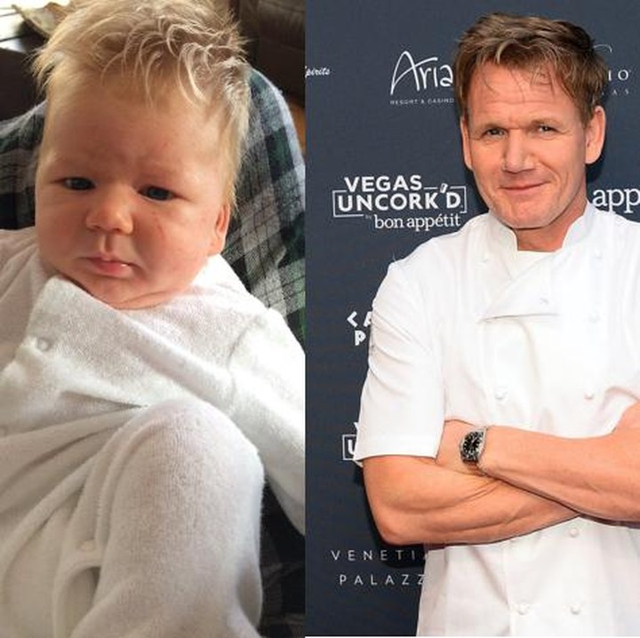 Seperti inikah wajah masa kecil celebrity chef Gordon Ramsay? (Foto: Twitter @Claire8ball/ Getty Images)
