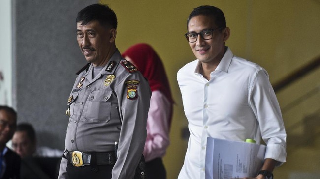 Sandiaga Uno akan bersaksi bagi terdakwa Dudung Purwadi, mantan anak buahnya di PT Duta Graha Indah (DGI), di Pengadilan Tiindak Pidana Korupsi.
