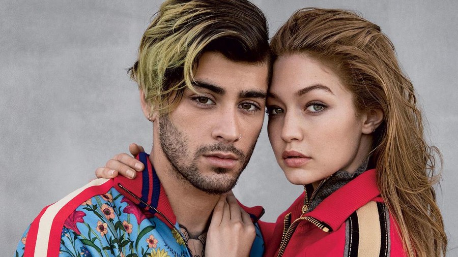 Gigi Hadid dan Zayn Malik di Vogue Amerika