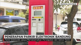 Parkir Elektronik Mulai Beroperasi di Bandung