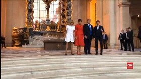 Trump Sebut Tubuh Ibu Negara Perancis 'Sangat Indah'