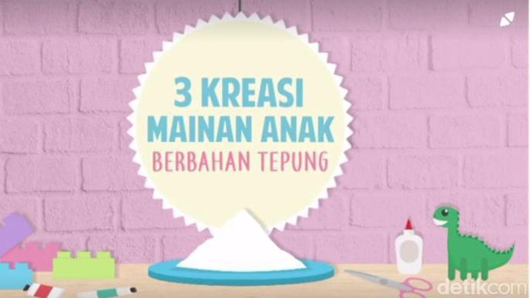 Punya tepung di rumah? Daripada 'nganggur' dan kedaluwarsa, manfaatin untuk membuat mainan buat si kecil yuk.