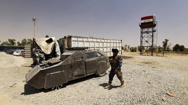 Menilik Koleksi Bom Mobil Peninggalan ISIS di Mosul