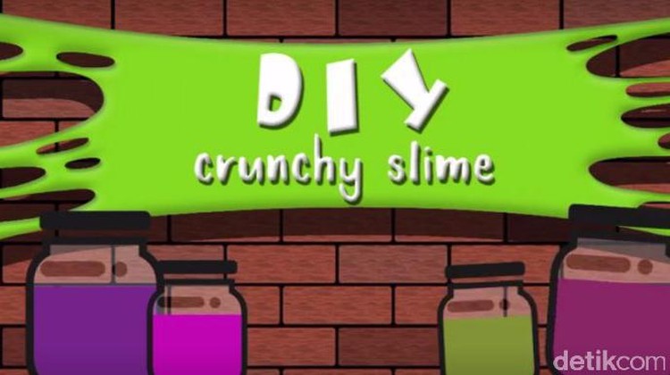 Coba deh Bun kreasi lain dari slime ini.
