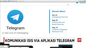 Keamanan Telegram 'Diandalkan' ISIS Untuk Berkomunikasi