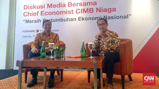 PT Bank CIMB Niaga Tbk (BNGA) memprediksi, hal itu seiring dengan pertumbuhan ekonomi yang lebih menggeliat di kuartal II hingga semester II.
