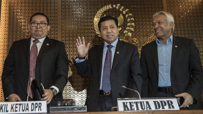 Ketua DPR Setya Novanto berhalangan hadir di agenda pembukaan masa sidang dan pidato nota keuangan RAPBN dengan alasan kurang sehat.