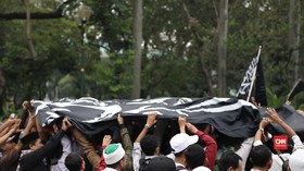 Massa Aliansi Ormas Islam Tuntut Pencabutan Perppu