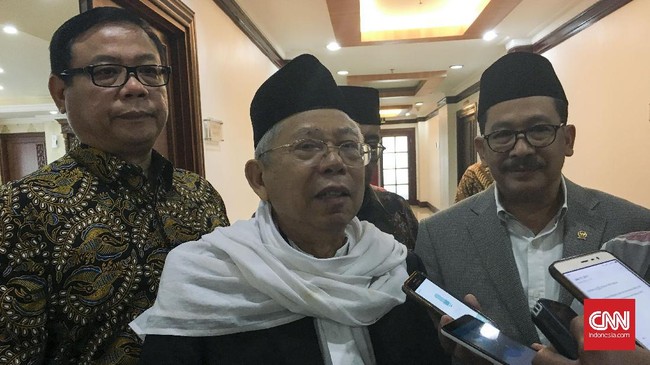 Polda Metro Jaya menyambangi kediaman Ketua MUI Ma'ruf Amin di kawasan Koja guna membahas situasi dan kondisi terkini di Jakarta.
