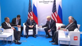 Gedung Putih Bocorkan Pertemuan Rahasia Putin-Trump di G-20