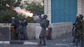 Potret Kericuhan di Masjid Al-Aqsa