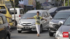 Polisi Tangkap 7 Pak Ogah Pengancam Pengendara di Margonda