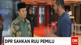 DPR Sahkan RUU Pemilu