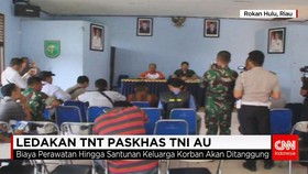 Ledakan TNT Paskhas TNI AU