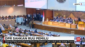 UU Pemilu Disetujui, Fraksi Pro Pemerintah Menang
