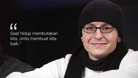 FOTO: Raungan Chester Bennington soal Kehidupan
