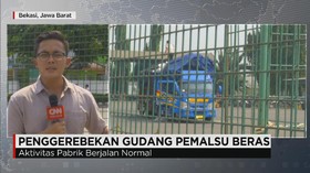 Penggerebekan Gudang Pemalsu Beras