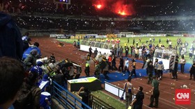 Ricko Andrean, Bobotoh Pelindung Jakmania Meninggal
