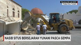 Penyelamatan Situs Bersejarah Pulau Kos Pasca-Gempa